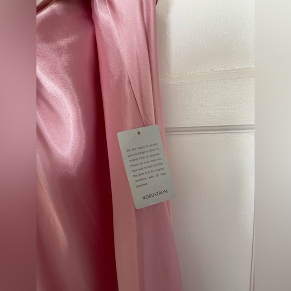 NWT BEBE Blush Satin Slip Dress X Large - Picture 7 of 11
